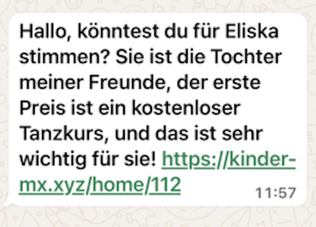 WhatsApp-Betrug